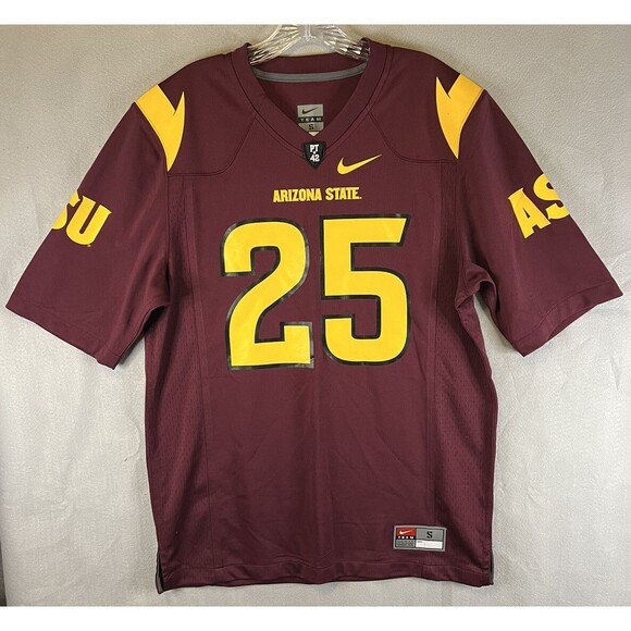 ASU #25 Arizona State Sun Devils Football Pat Tillman patch Jersey Small - Picture 1 of 8